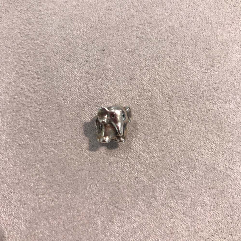 Silver Elephant charm